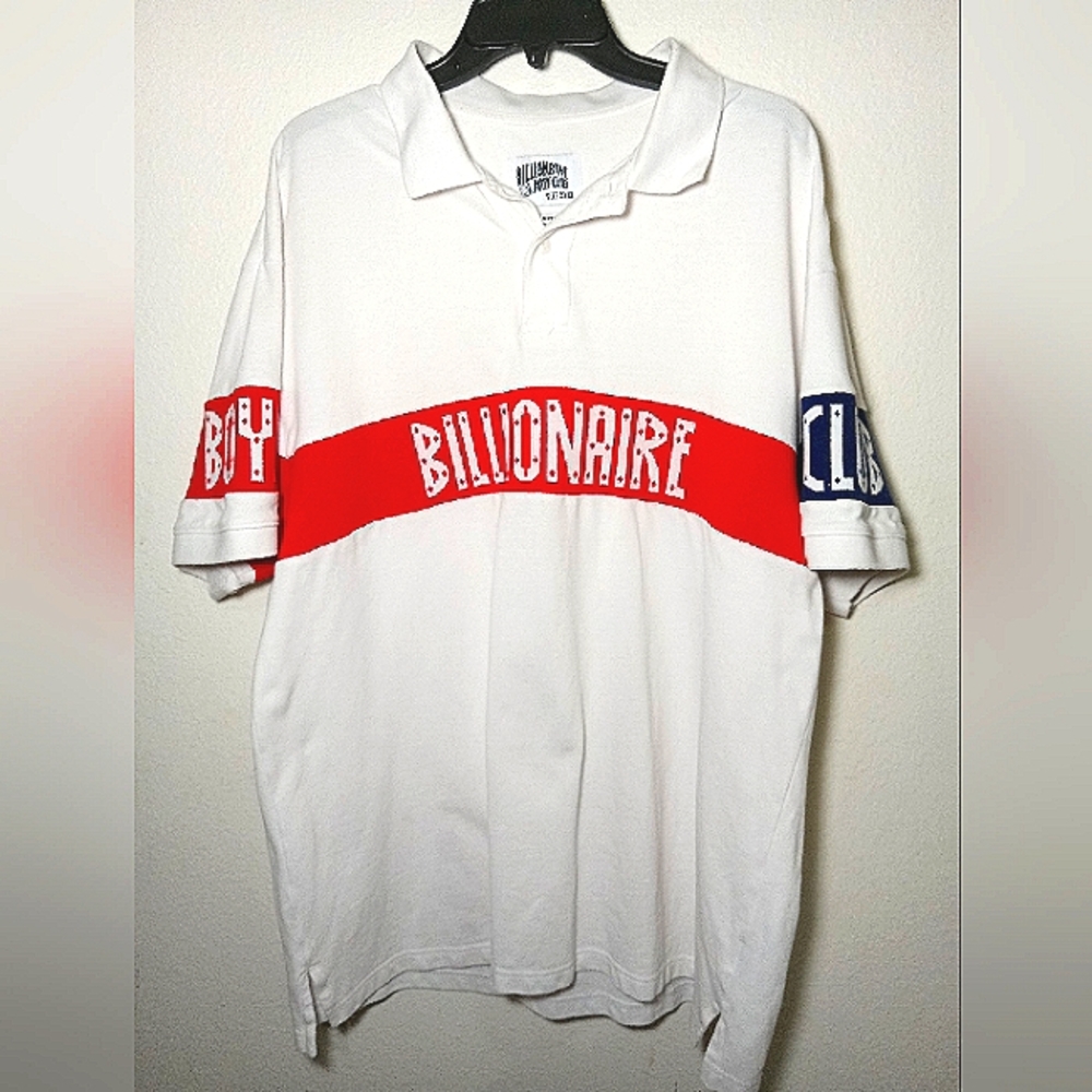 Awesome Billionaire Boys Club Spellout Polo Golf Shirt